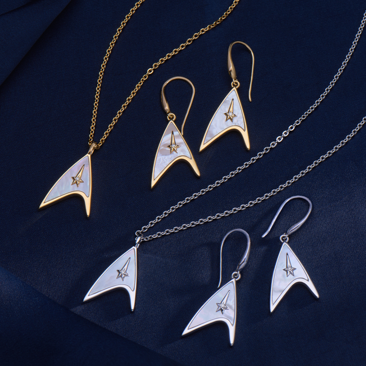 Star Trek X RockLove 60th Anniversary Diamond Necklace