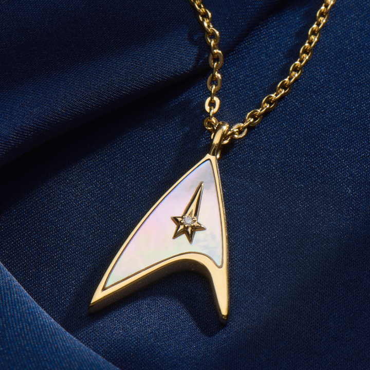 Star Trek X RockLove 60th Anniversary Diamond Necklace