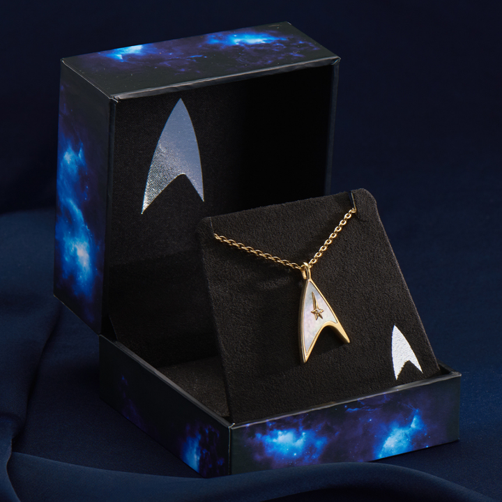 Star Trek X RockLove 60th Anniversary Diamond Necklace