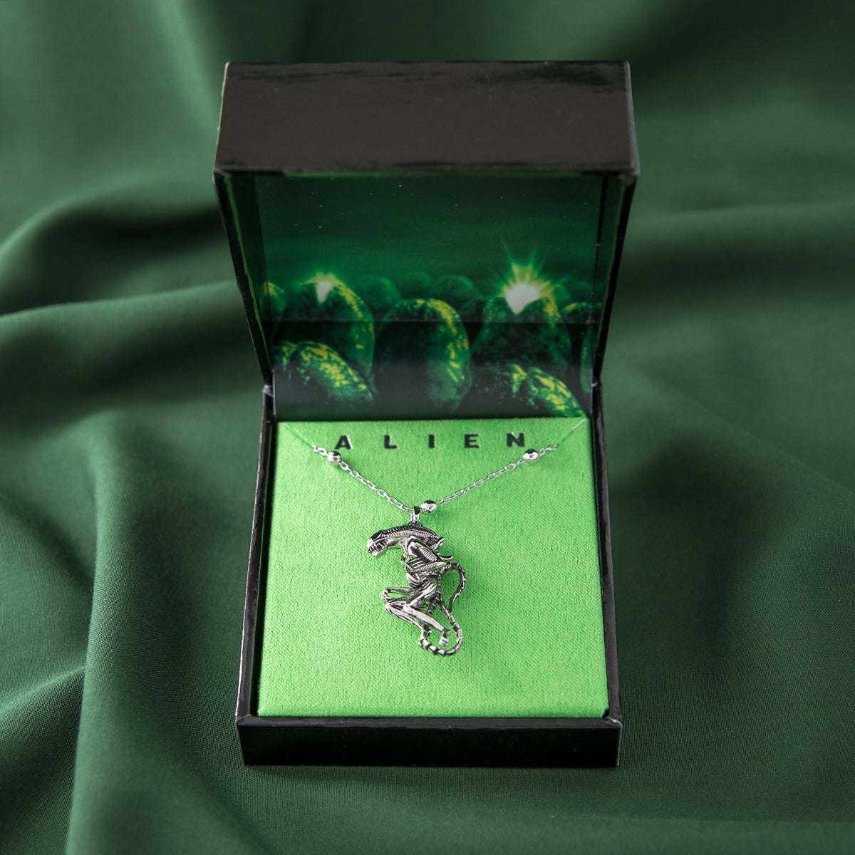 Alien X RockLove ALIEN Xenomorph Pendant - RockLove Jewelry