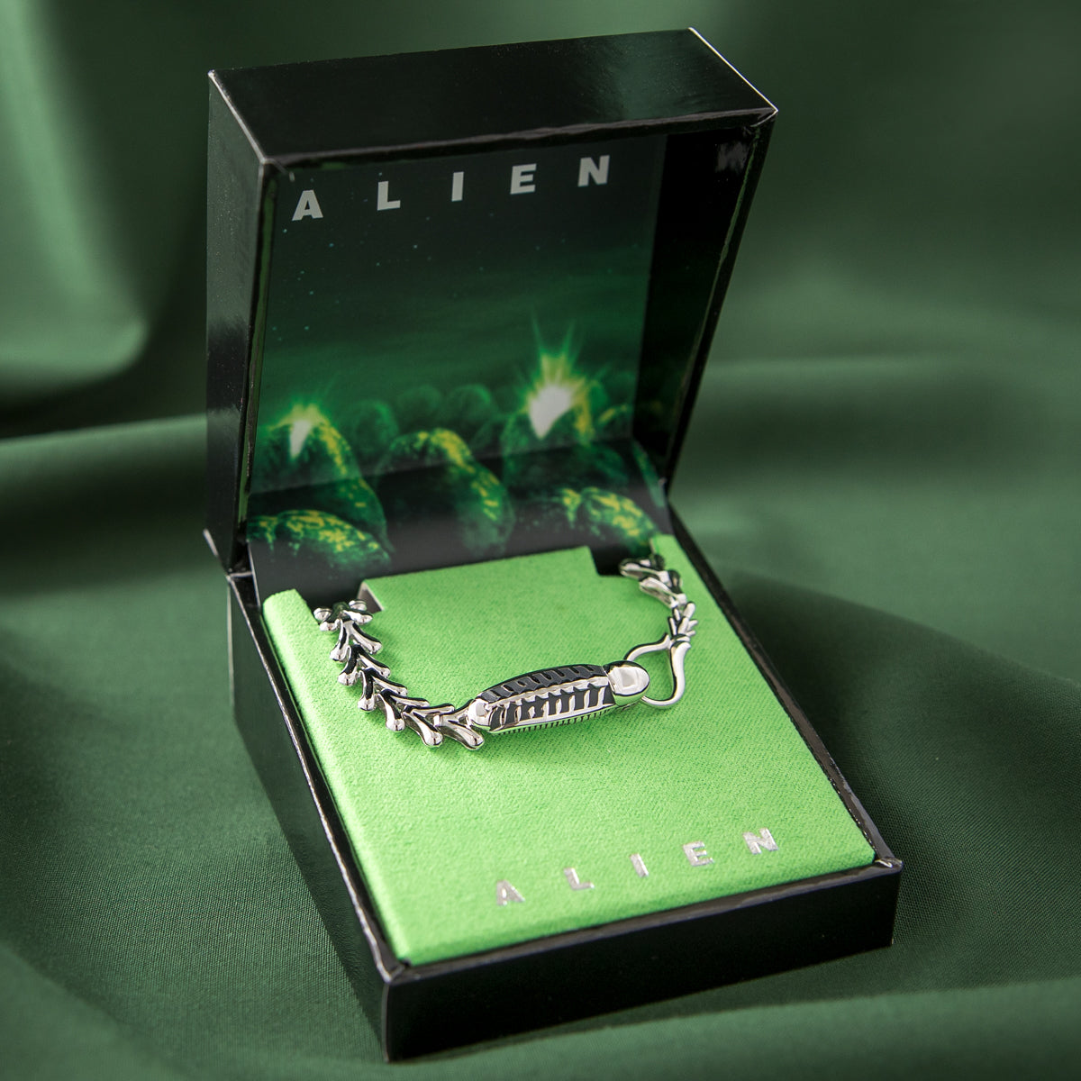 Alien X RockLove ALIEN Xenomorph Chain Bracelet - RockLove Jewelry