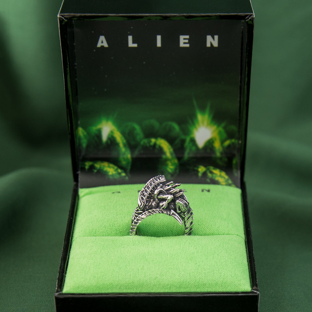 エイリアン リング ALIEN Alien X RockLove ALIEN Xenomorph Queen Ring - RockLove Jewelry