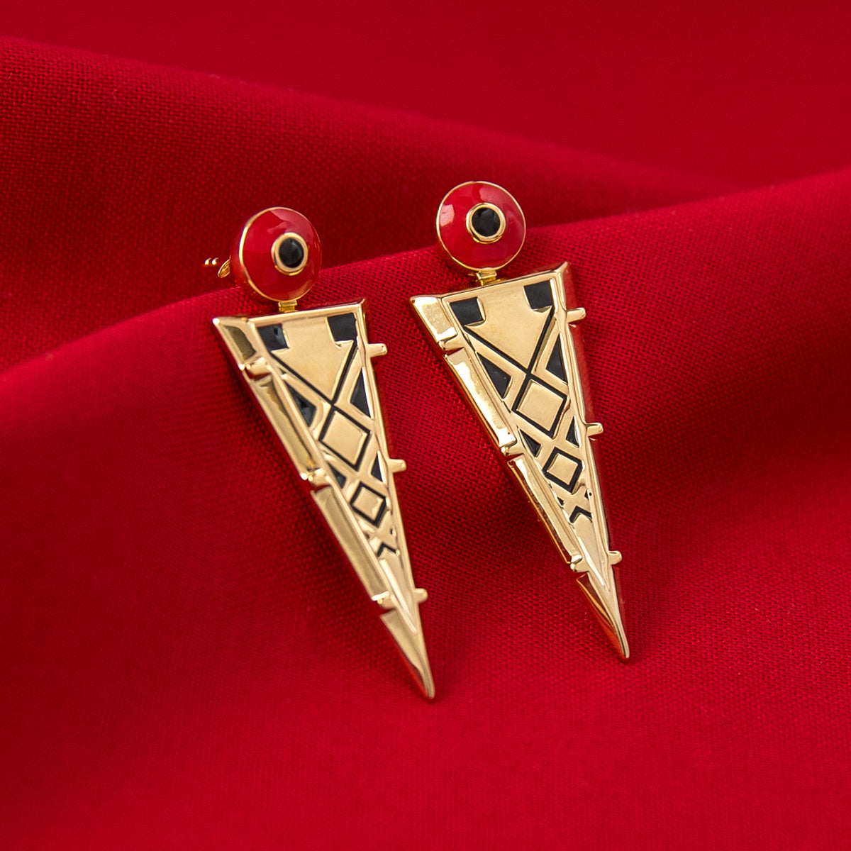 League of Legends X RockLove ARCANE Ambessa Earrings - RockLove