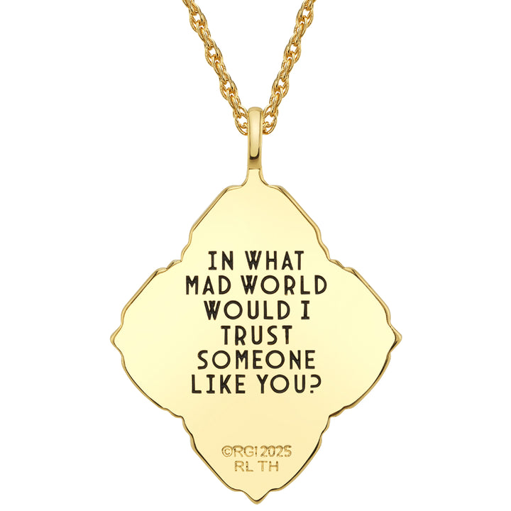 League of Legends X RockLove ARCANE Caitlyn and Vi Mad World Necklace