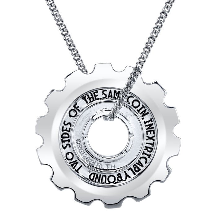 League of Legends X RockLove ARCANE Jayce and Viktor Cog Necklace
