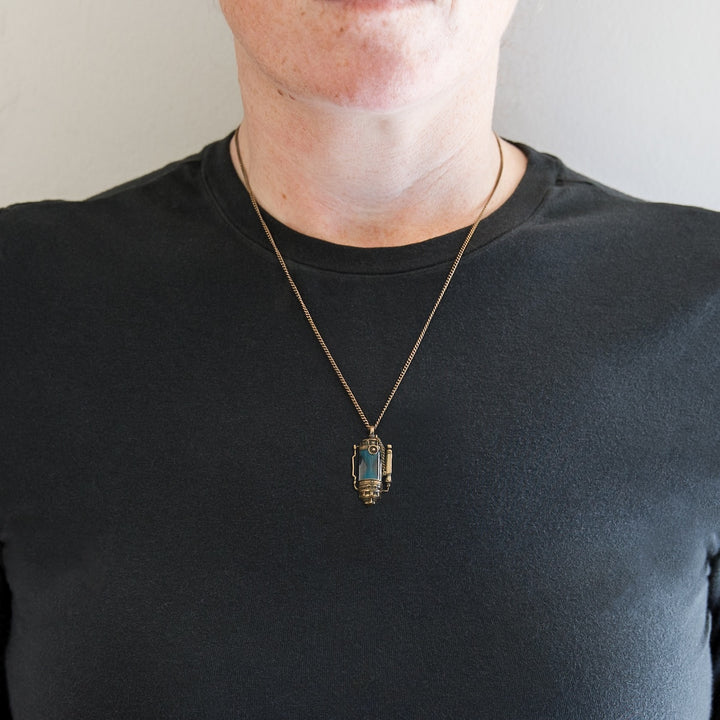 League of Legends X RockLove ARCANE Ekko Z-Drive Necklace