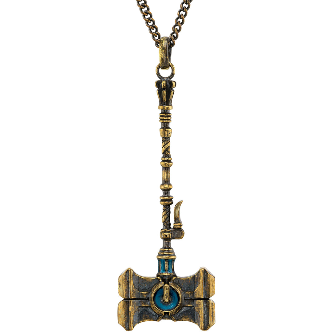 League of Legends X RockLove ARCANE Jayce Mercury Hammer Necklace