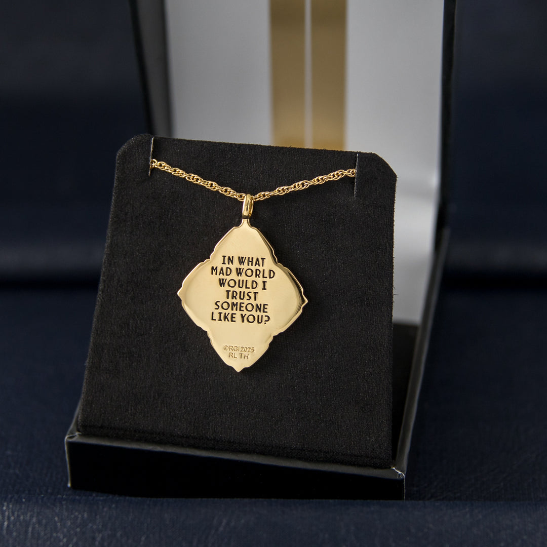 League of Legends X RockLove ARCANE Caitlyn and Vi Mad World Necklace