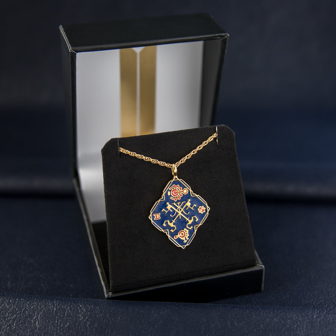 League of Legends X RockLove ARCANE Caitlyn and Vi Mad World Necklace