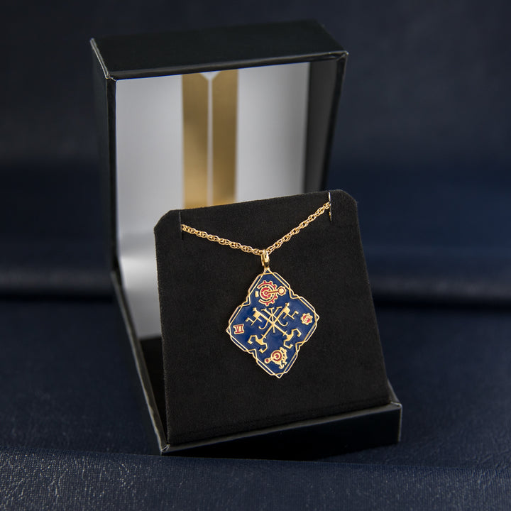 League of Legends X RockLove ARCANE Caitlyn and Vi Mad World Necklace