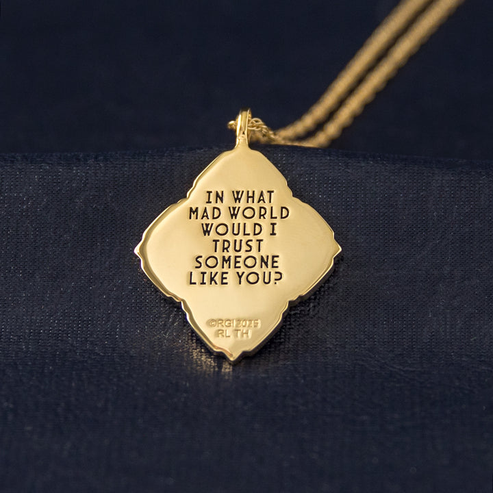 League of Legends X RockLove ARCANE Caitlyn and Vi Mad World Necklace