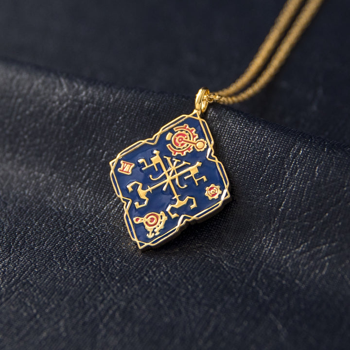 League of Legends X RockLove ARCANE Caitlyn and Vi Mad World Necklace