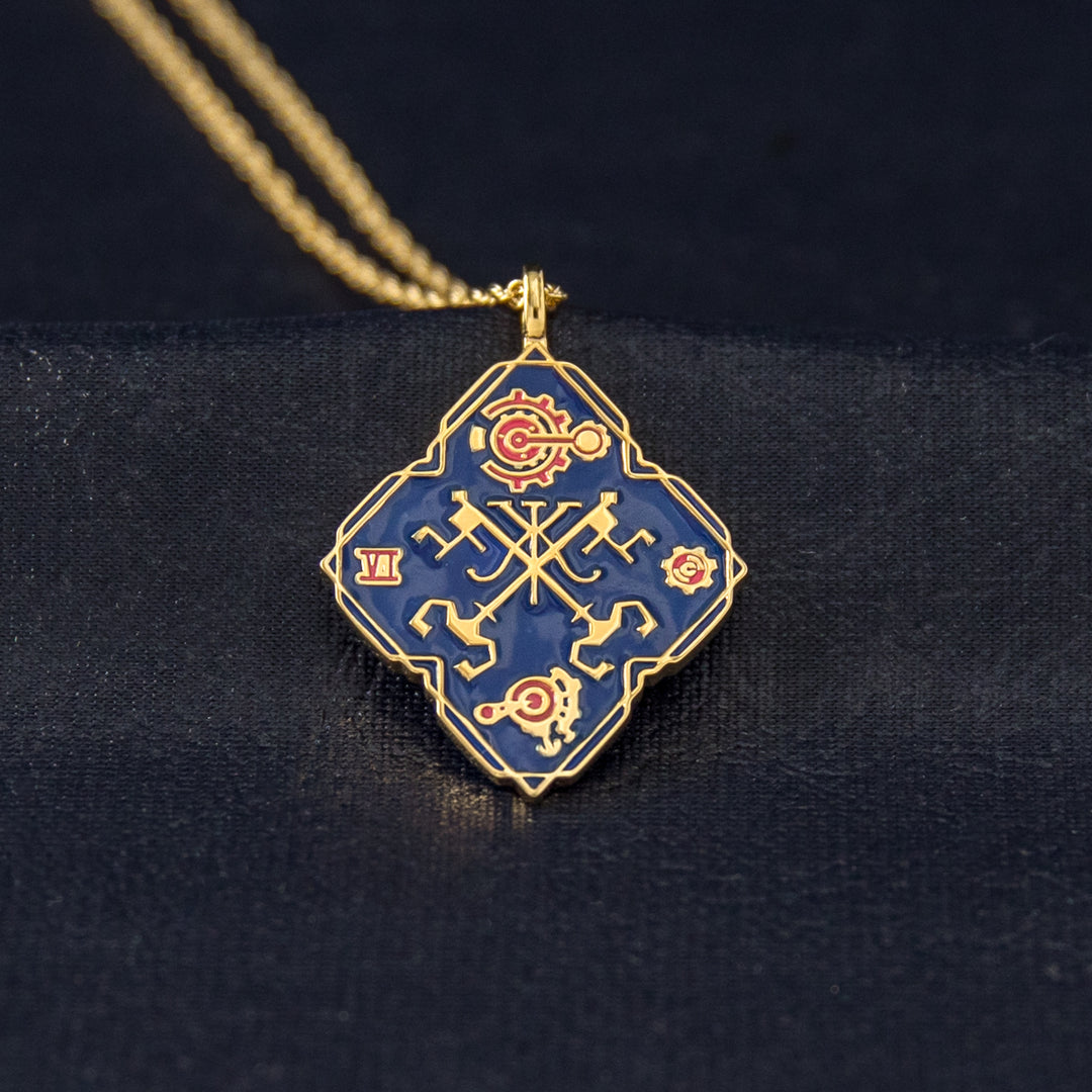 League of Legends X RockLove ARCANE Caitlyn and Vi Mad World Necklace