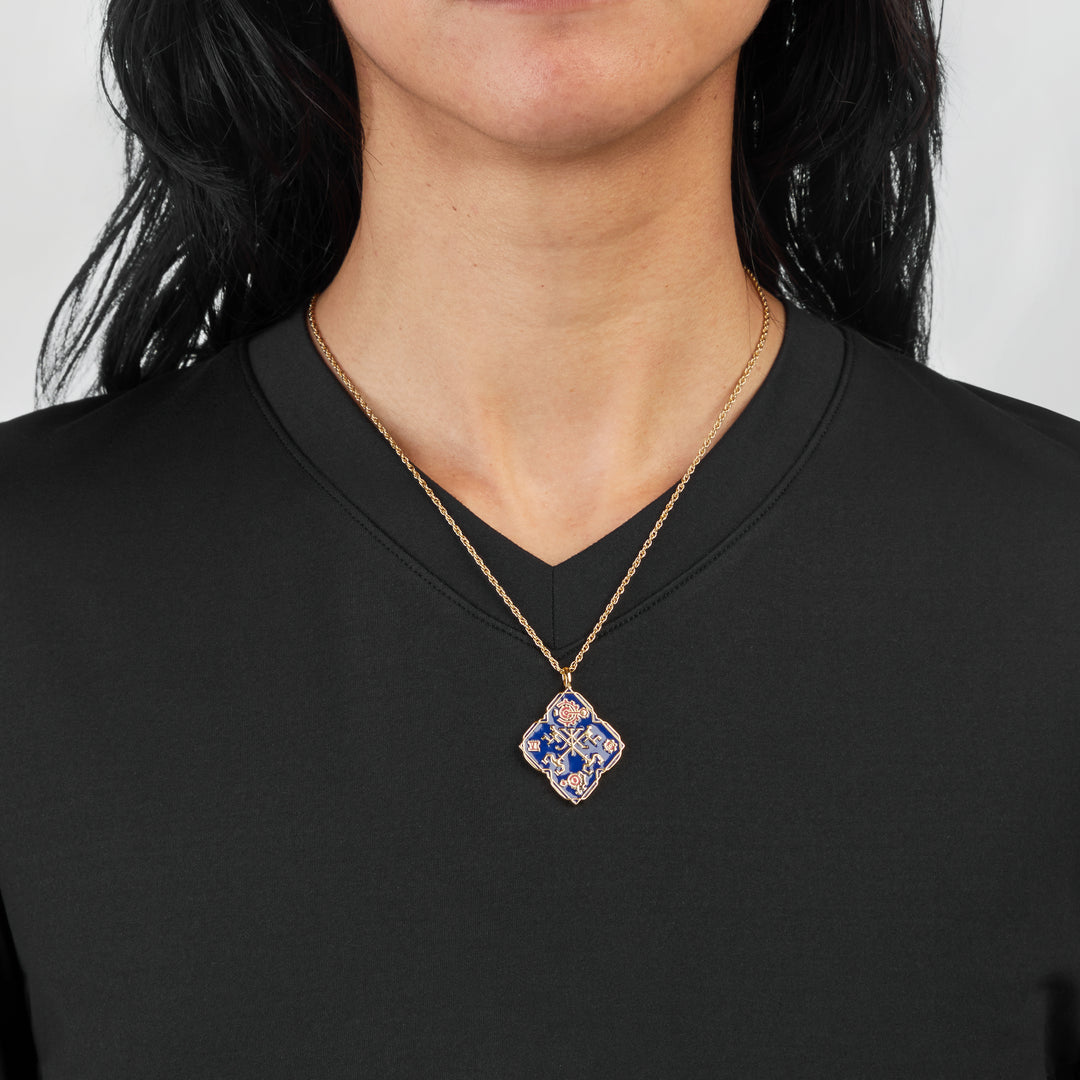 League of Legends X RockLove ARCANE Caitlyn and Vi Mad World Necklace