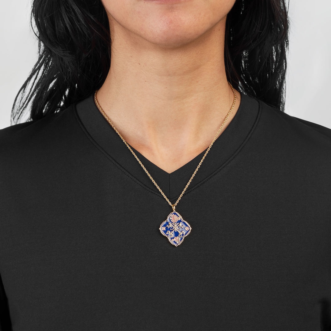 League of Legends X RockLove ARCANE Caitlyn and Vi Mad World Necklace