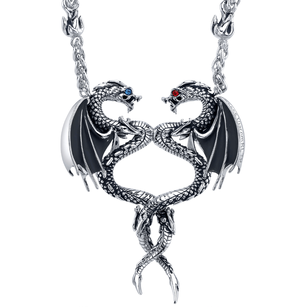 Avatar The Last Airbender X RockLove Dancing Dragon Necklace