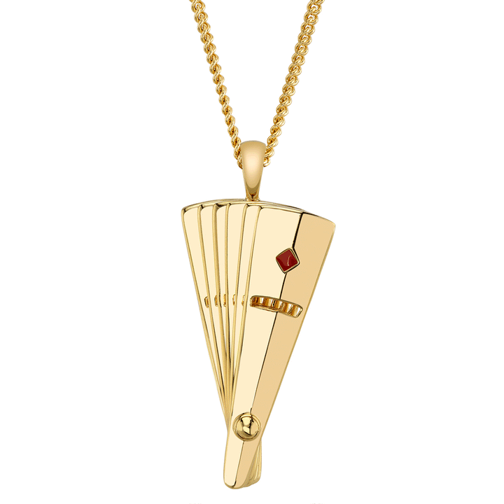 Avatar The Last Airbender X RockLove Kyoshi Warrior Fan Necklace