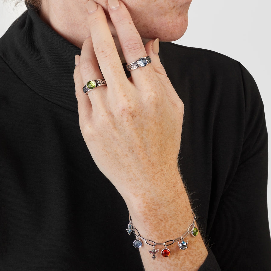 Avatar The Last Airbender X RockLove Waterbender Spinner Ring ...