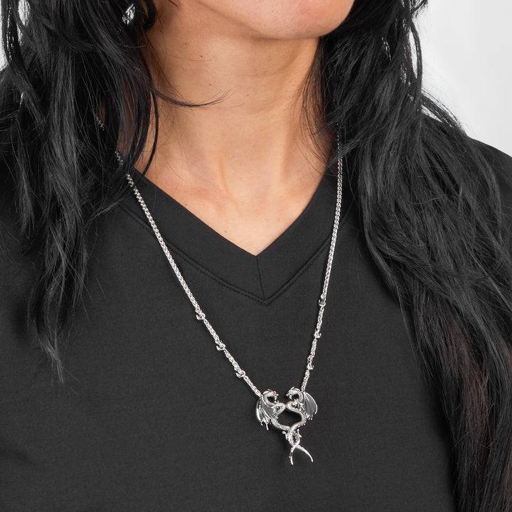Avatar The Last Airbender X RockLove Dancing Dragon Necklace