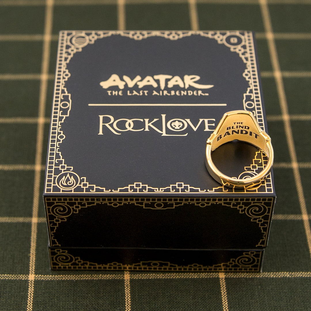 Avatar The Last Airbender X RockLove The Blind Bandit Ring