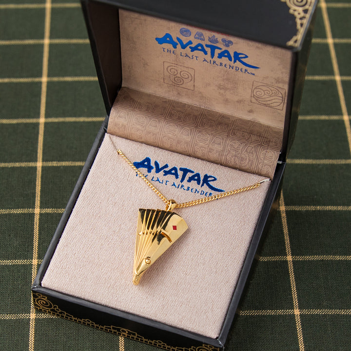 Avatar The Last Airbender X RockLove Kyoshi Warrior Fan Necklace
