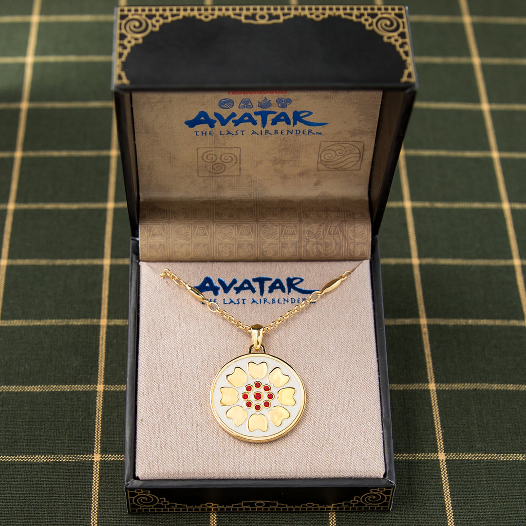 Avatar The Last Airbender X RockLove White Lotus Necklace