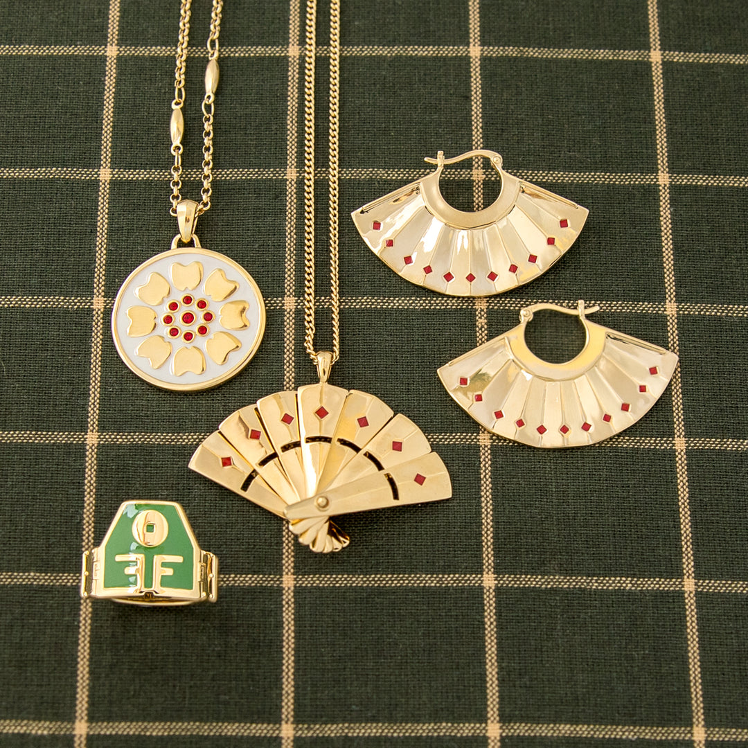 Avatar The Last Airbender X RockLove White Lotus Necklace