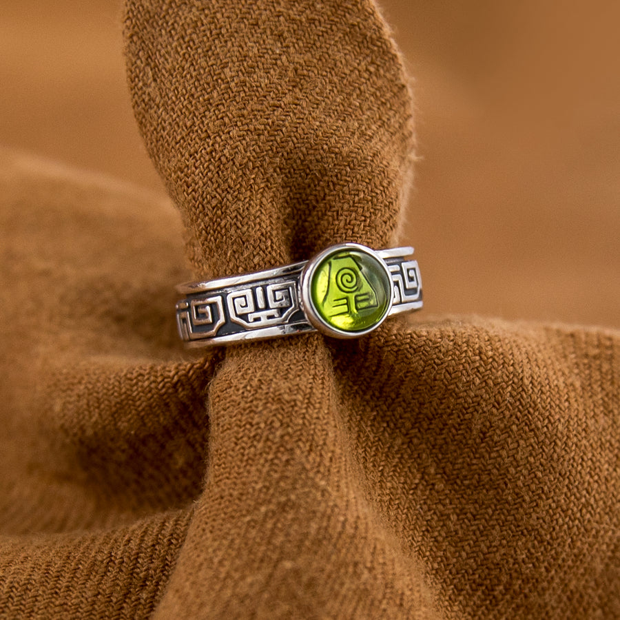Avatar The Last Airbender X RockLove Earthbender Spinner Ring - Size 5 ...