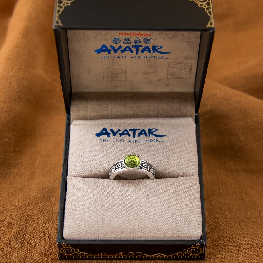 Avatar The Last Airbender X RockLove Earthbender Spinner Ring - Size 5 ...