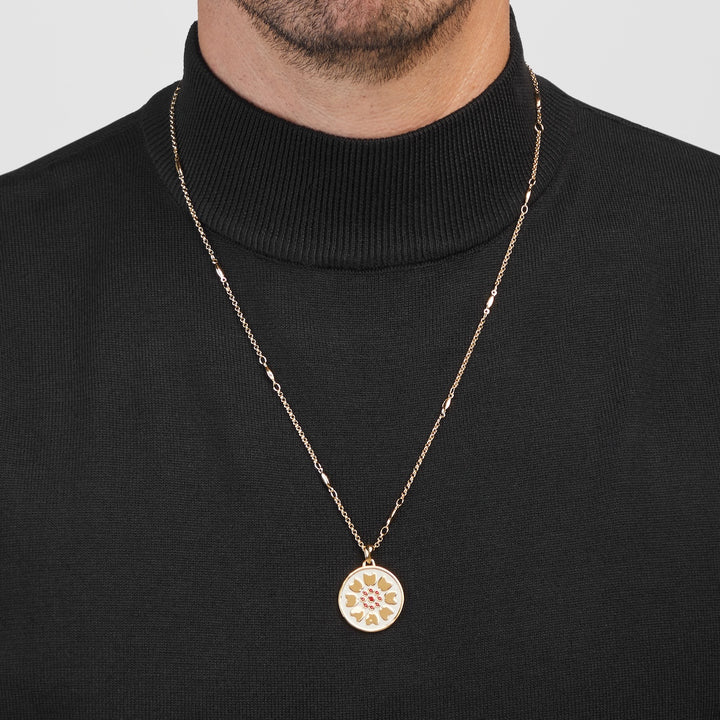 Avatar The Last Airbender X RockLove White Lotus Necklace