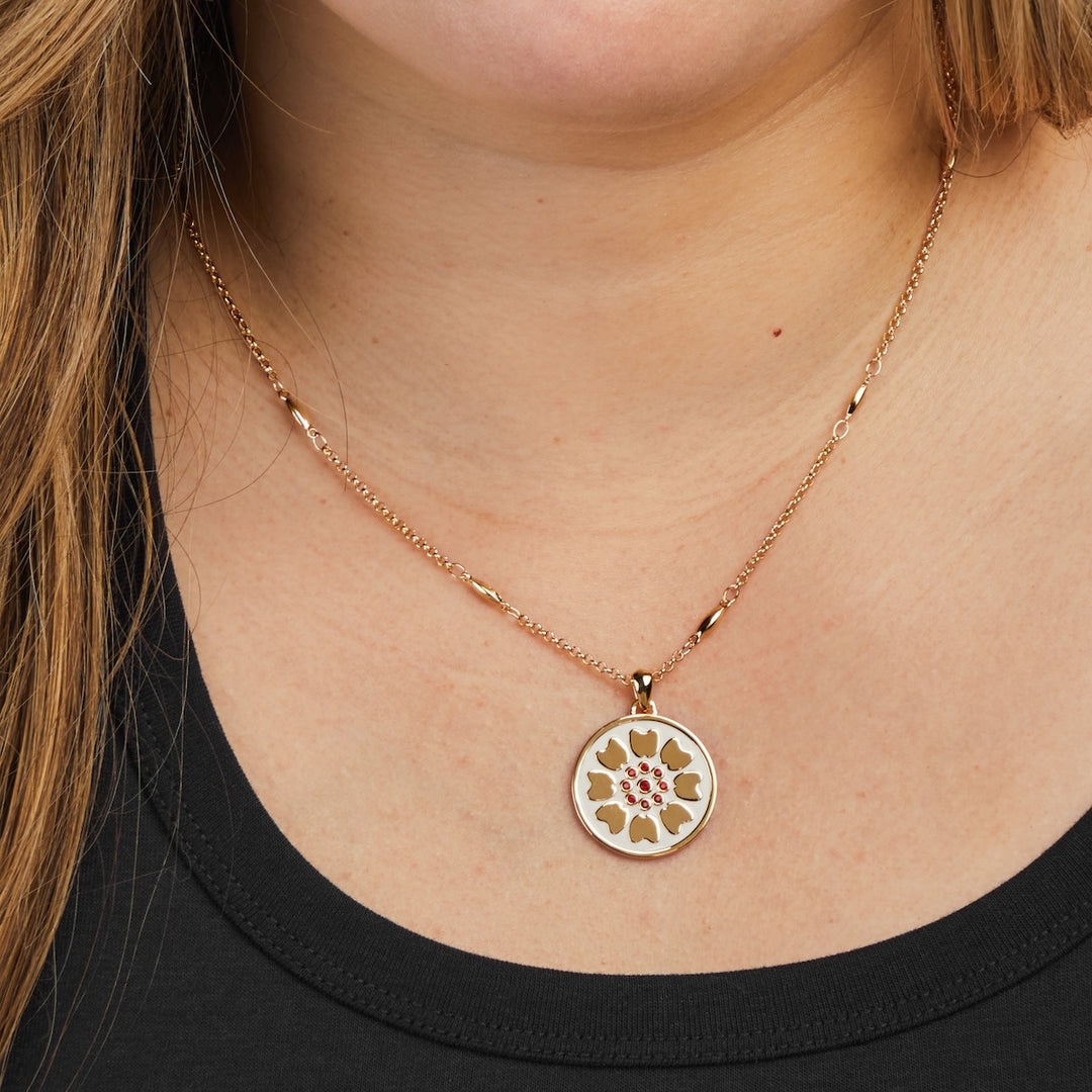 Avatar The Last Airbender X RockLove White Lotus Necklace