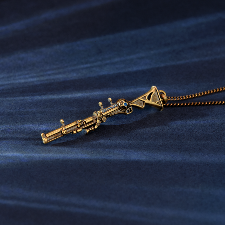 League of Legends X RockLove ARCANE Caitlyn Hextech Rifle Necklace