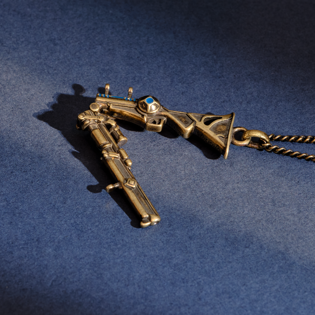 League of Legends X RockLove ARCANE Caitlyn Hextech Rifle Necklace