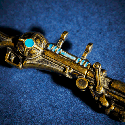 League of Legends X RockLove ARCANE Caitlyn Hextech Rifle Necklace