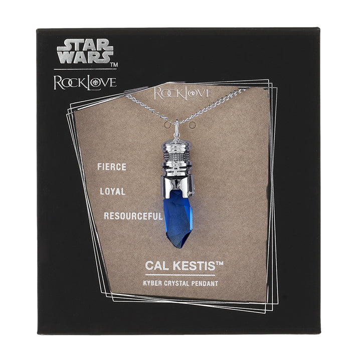 Star Wars X RockLove Cal Kestis Kyber Crystal Necklace