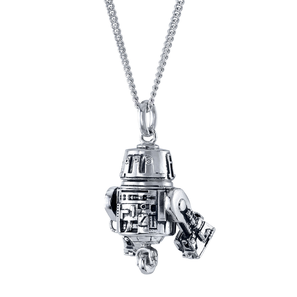 Amazon.com: Star Wars Jewelry Women's Silver Plated R2-D2 with Rainbow Gem Pendant  Necklace, One Size (SALES1SWMD) : Clothing, Shoes & Jewelry