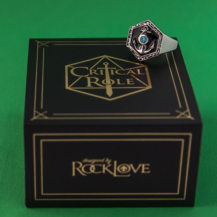 Critical Role X RockLove Fjord Stone Wedding Ring