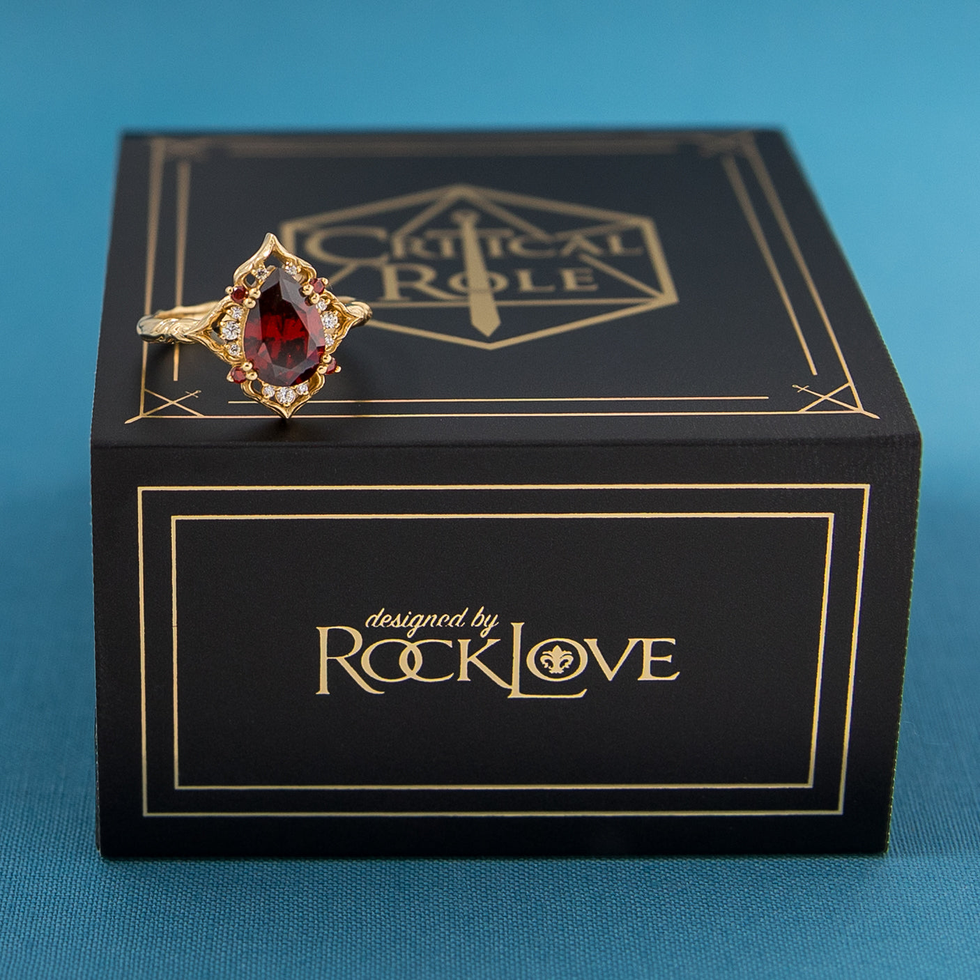 Critical Role X RockLove Jester Lavorre Wedding Ring - RockLove Critical Role X RockLove Jester Lavorre Wedding Ring - RockLove