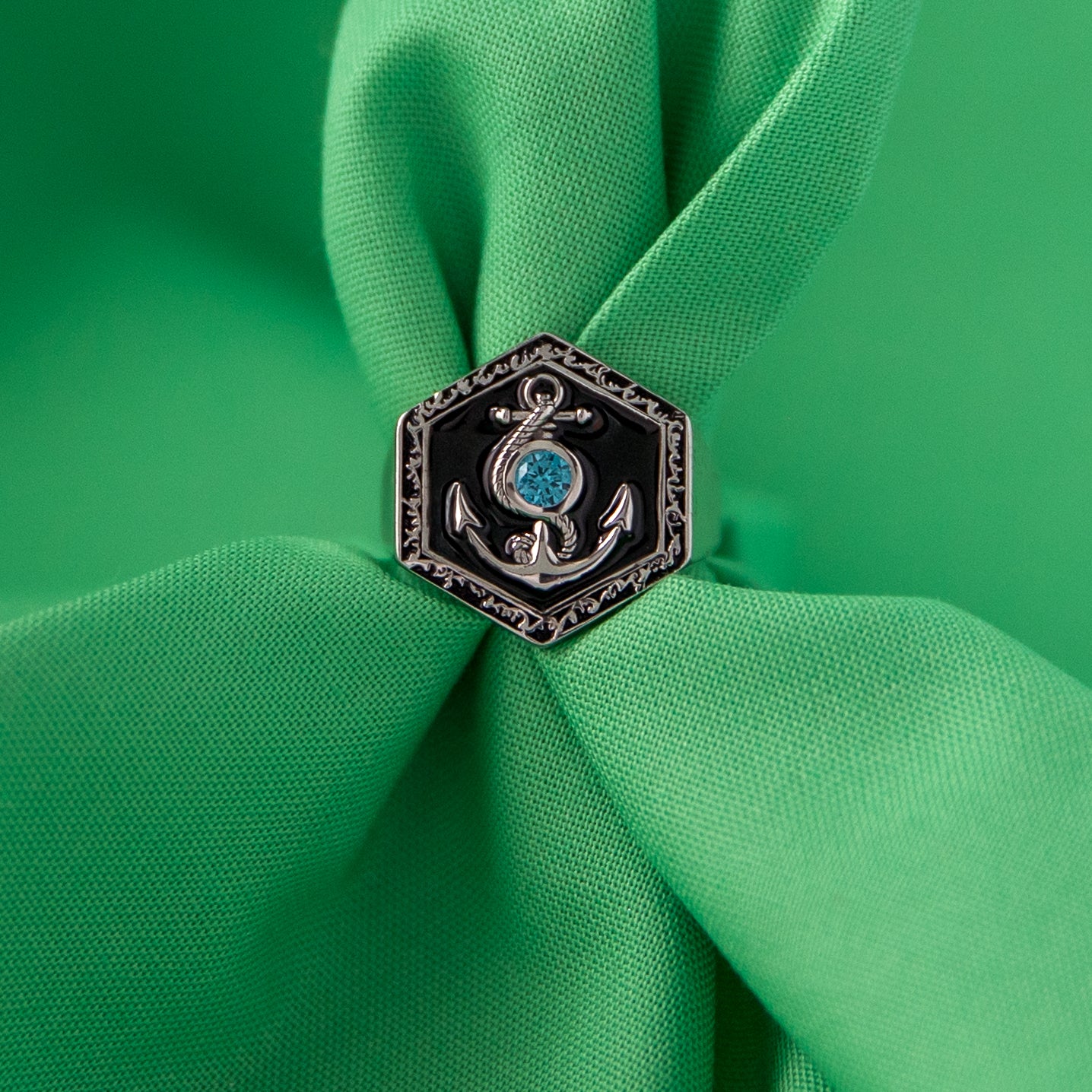 Critical Role X RockLove Fjord Stone Wedding Ring - RockLove Jewelry