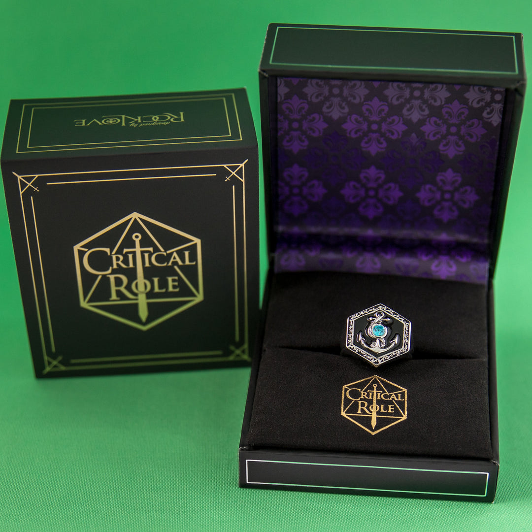 Critical Role X RockLove Fjord Stone Wedding Ring