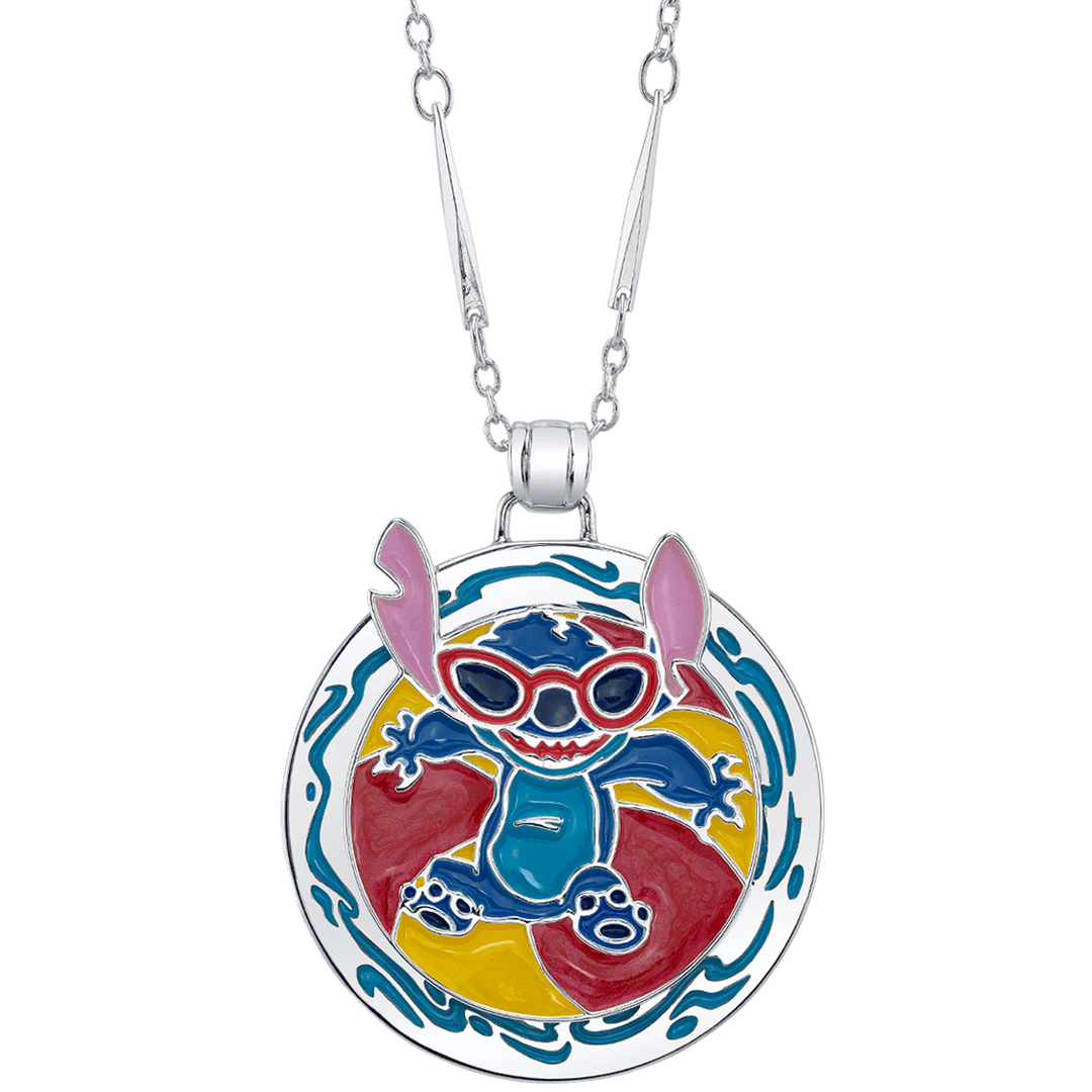 Disney X RockLove DISNEY LILO AND STITCH Vacation Stitch Necklace