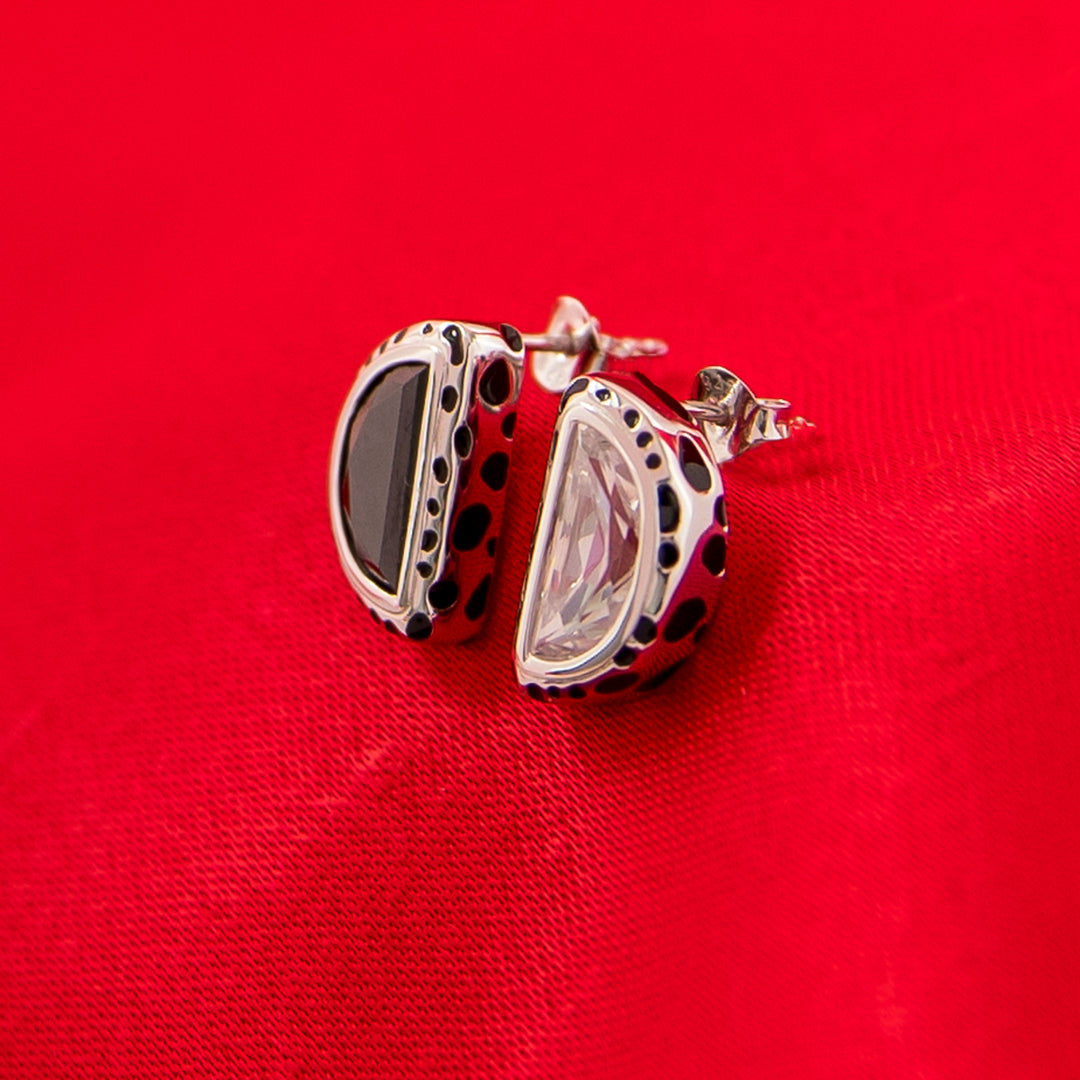 Disney X RockLove DISNEY VILLAINS Cruella Chaos Earrings