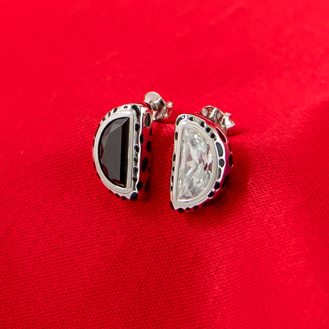 Disney X RockLove DISNEY VILLAINS Cruella Chaos Earrings