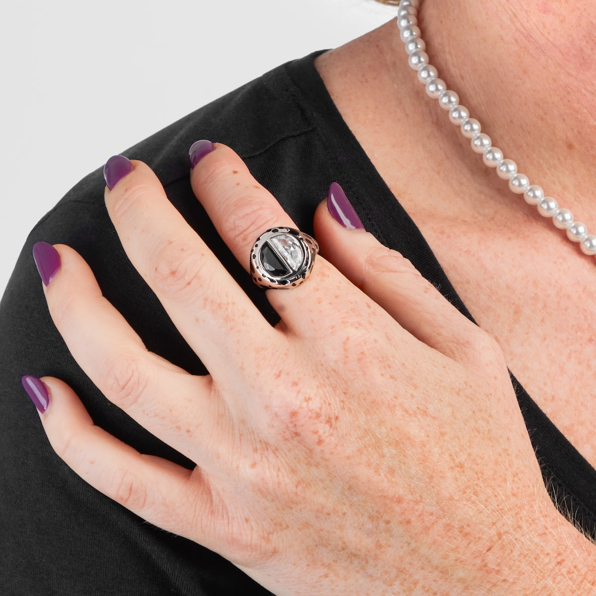 Disney X RockLove DISNEY VILLAINS Cruella Chaos Ring - RockLove