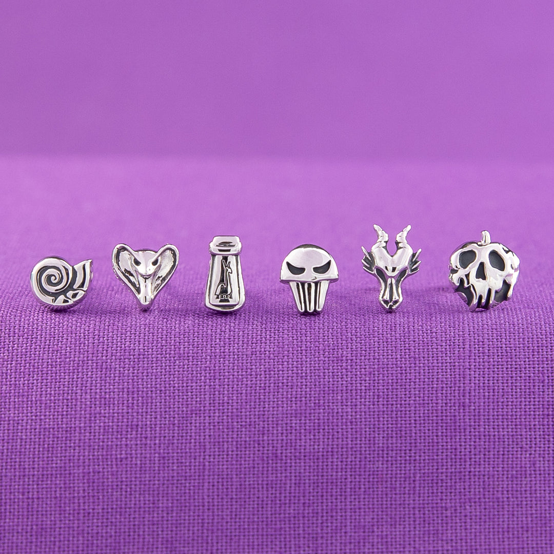 Disney X RockLove DISNEY VILLAINS Iconic Villains Stud Earrings Set