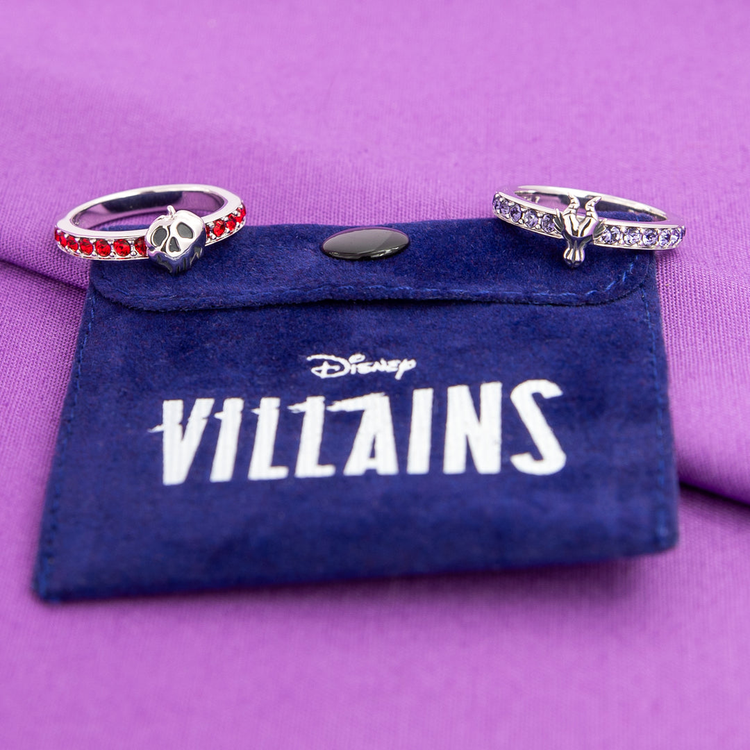 Disney X RockLove DISNEY SLEEPING BEAUTY Maleficent Iconic Villains Stacker Ring