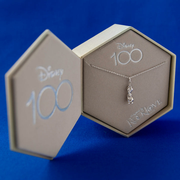 Disney X RockLove DISNEY100 Crystal Olaf Necklace