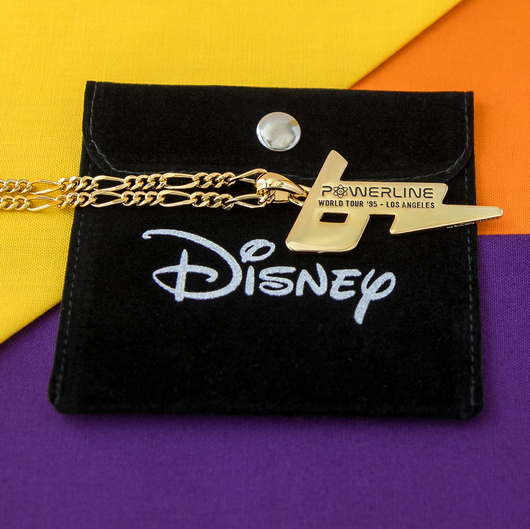 Disney X RockLove DISNEY A GOOFY MOVIE Powerline World Tour Bolt Necklace