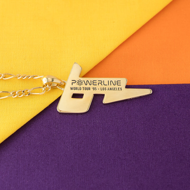 Disney X RockLove DISNEY A GOOFY MOVIE Powerline World Tour Bolt Necklace