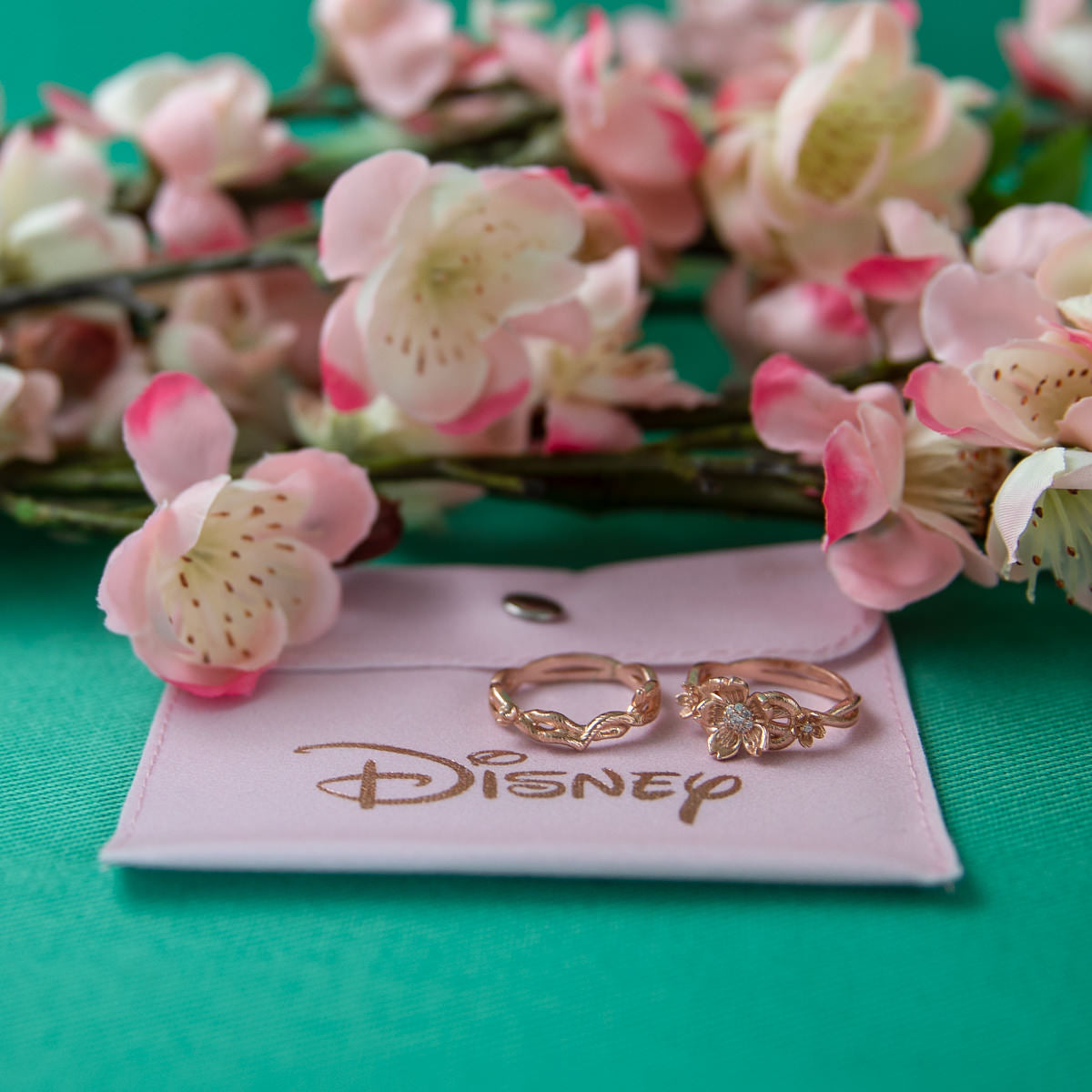 Disney X RockLove DISNEY MULAN Mulan Cherry Blossom Stacker Rings